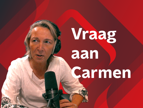 'Carmen, ik ga naar een bruiloft vanmiddag. Is 50,- in een envelop een goed cadeau?