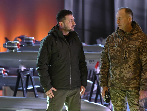 President Zelensky stuurt ook legerchef Syrsky weg
