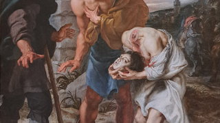 De Schedel van 9-jarige Sint Justus in het Stedelijk museum Zutphen
