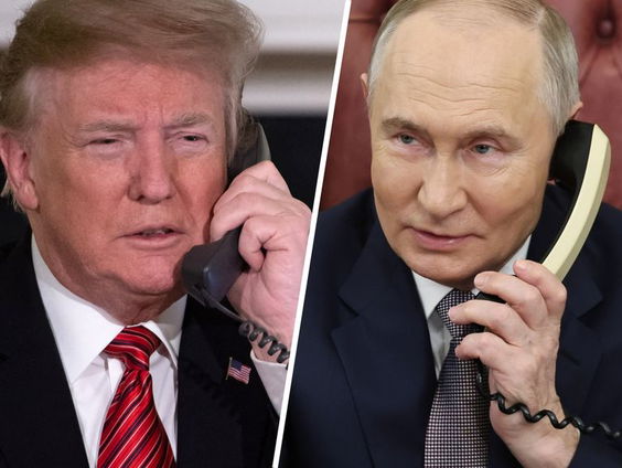 Bellen met Poetin en Trump en wat daarvan komt