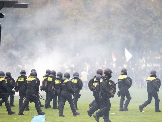 ME'er Patrick Fluyt over de rellen in Den Haag