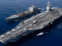 Spanningen Caribisch gebied neemt toe na komst Amerikaans vliegdekschip