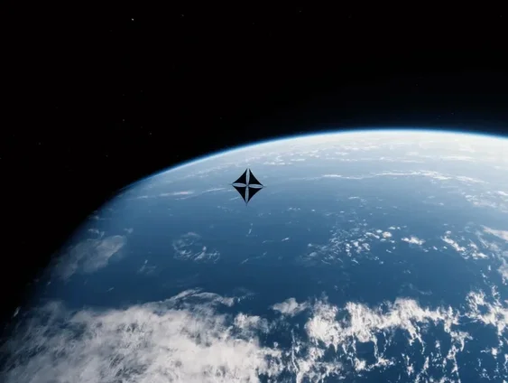 Zeg maar dááág tegen nacht: spiegelsatelliet zet delen van de aarde ook 's nachts in het zonnetje