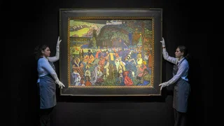 Waarom is een gerestitueerd schilderij van Kandinsky nu geveild?