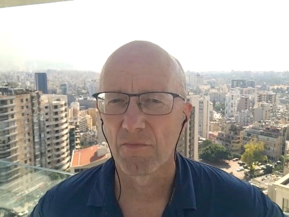 Oorlogsverslaggever Hans Jaap Melissen in Libanon: 'steeds lastiger'