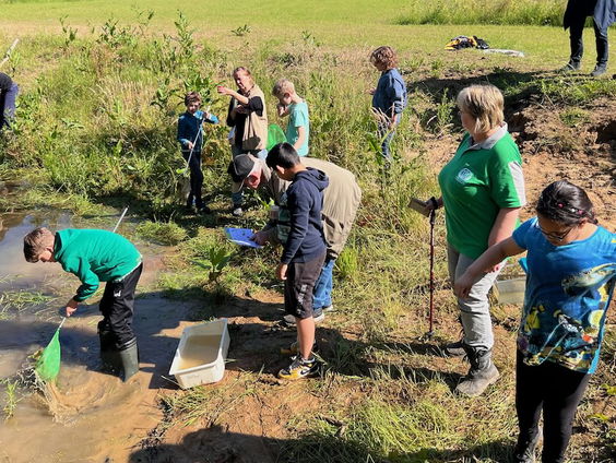 IVN-jeugd bedenkt inrichting natuurgebied