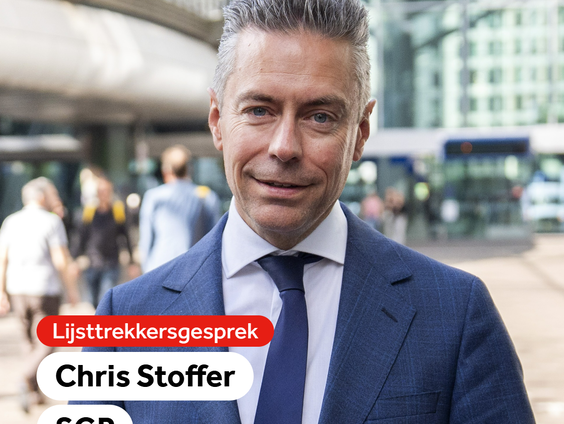 Lijsttrekkersgesprek met Chris Stoffer (SGP)