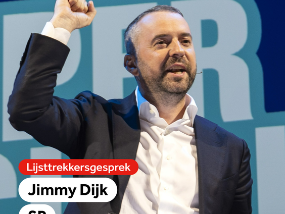 Lijsttrekkersgesprek met Jimmy Dijk (SP)