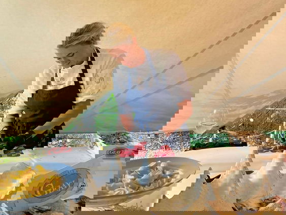 Koken voor de grooste artiesten ter wereld