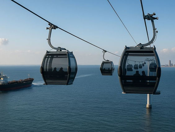 Gondellift over Westerschelde: toekomst of fictie?