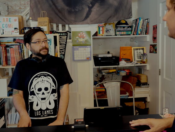 Sjoerd den Daas ontmoet Jaime Radar in North Carolina