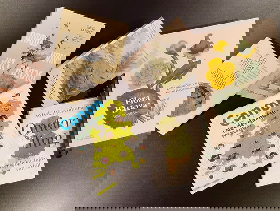 De zes genomineerden voor de Natuurboekenprijs