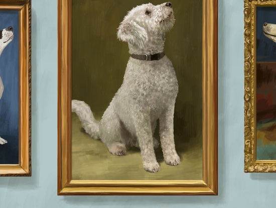 Arthur Japins zoektocht naar honden in het museum