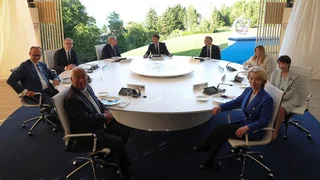 Voedselbonnen op de Franse G7-top