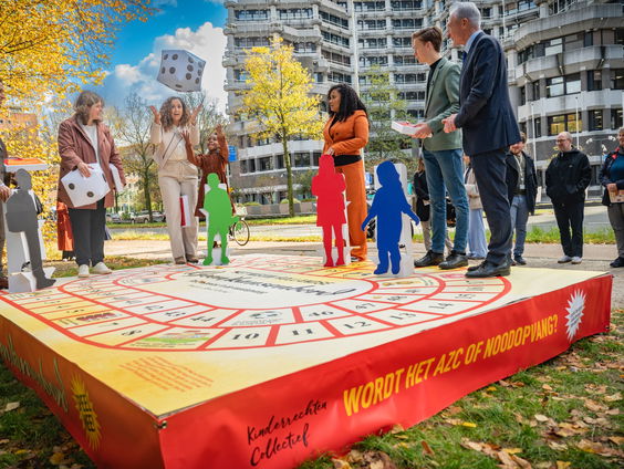 Kansenbord om aandacht te vragen voor kinderen in de noodopvang