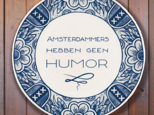Maarten Spanjer schreef 'Amsterdammers Hebben Geen Humor'
