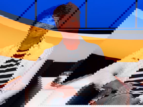 Tosca Menten viel meteen af