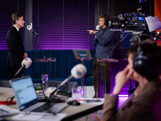 De spin van de campagne