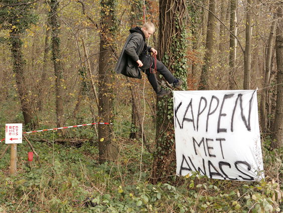 Terug naar Toen: Bomenkap Schinveld voor AWACS