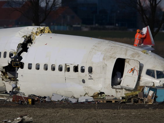 Terug naar Toen: Toestel Turkish Airlines crasht
