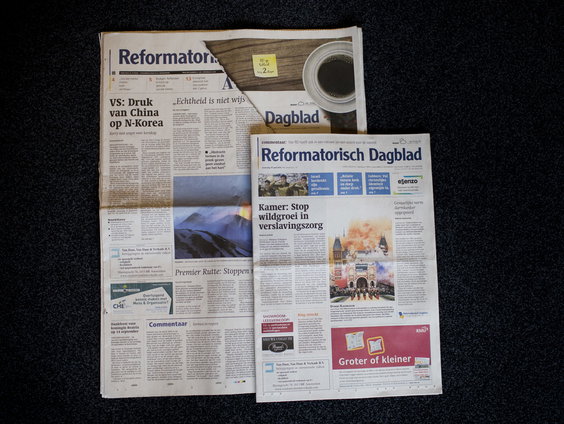 Reformatorisch Dagblad-hoofdredacteur Steef de Bruijn zwaait af
