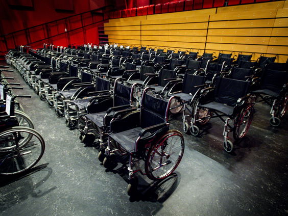 Prijsuitreiking voor de meest toegankelijke gemeente ter ere van Rick Brink