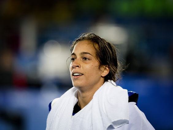 Taekwondoka Reshmie Oogink moest Spelen in Tokio met corona uitzitten: 'De pijn blijft'