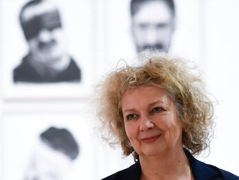 Schilderij van Marlene Dumas te zien in Dordrechts Museum