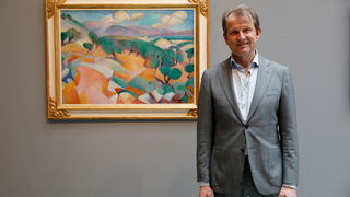 Directeur Singer Laren neemt afscheid met een kunstexplosie