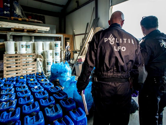 Drugslabs schieten als paddenstoelen uit de grond in Overijssel en Gelderland