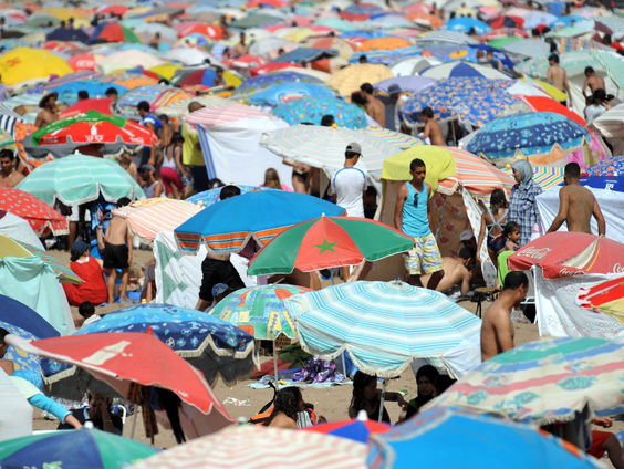 Hitte trekt in Marokko steeds meer naar het noorden
