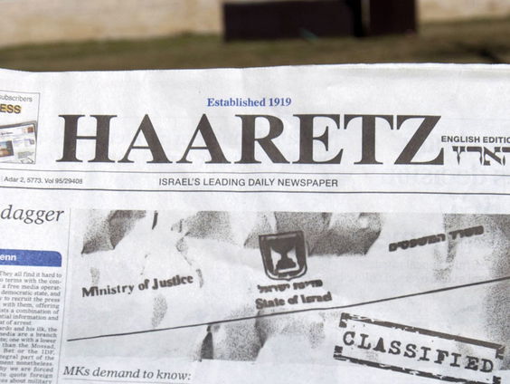 Israëlische regering verbreekt banden met links-liberale krant Haaretz