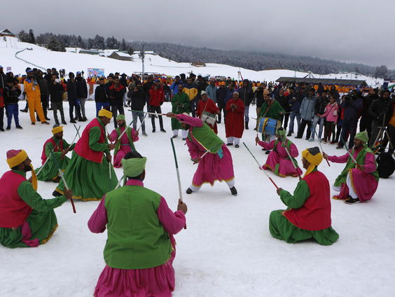 Te weinig sneeuw: Indiase winterspelen gaan niet door
