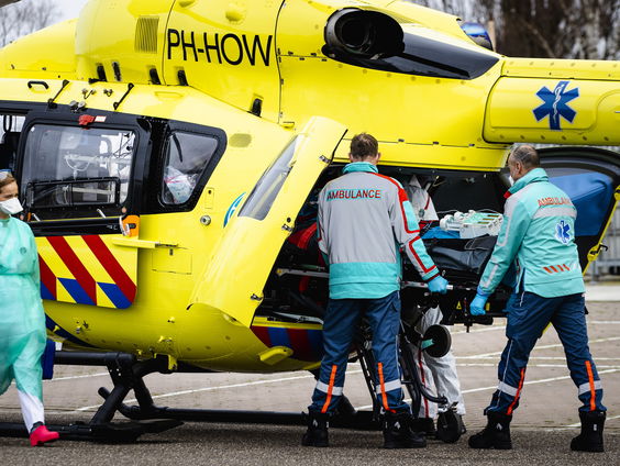 Dertig jaar geleden steeg in Amsterdam voor het eerst een traumahelikopter op