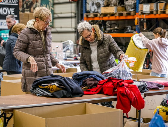 Steeds meer spullen naar de kringloop