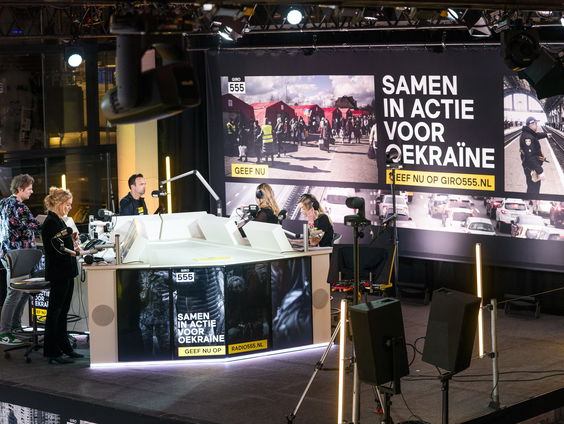 Hoe verleende Giro 555 hulp in Oekraïne?