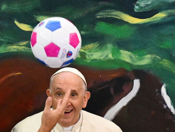 Paus Franciscus was groot sportliefhebber