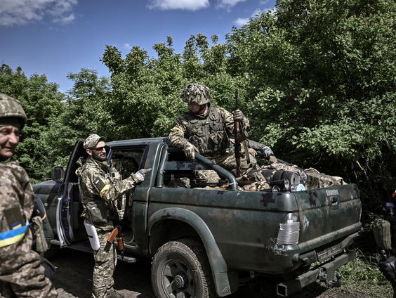 Drones bedreigen aanvoerroute in de Donbas