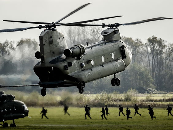Drones verstoorden een militaire oefening in Polen