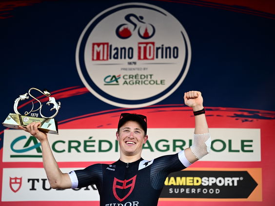 Arvid de Kleijn won in Turijn de oudste koers ter wereld