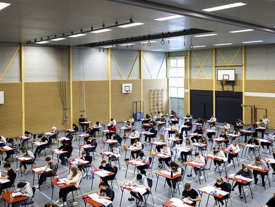 De eindexamens gaan van start