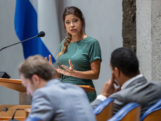 Kamerlid Lisa Westerveld is het zat dat belangrijke dossiers stil liggen in Den Haag