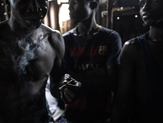 Noodtoestand in Sierra Leone door drug kush