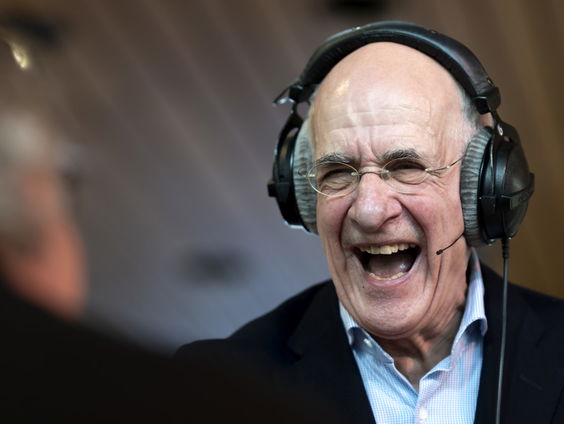 Frits Spits presenteert Het Groot Dictee der Nederlandse Taal voor de laatste keer