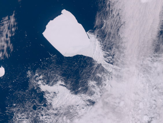 Ooit grootste ijsplaat is bijna verdwenen