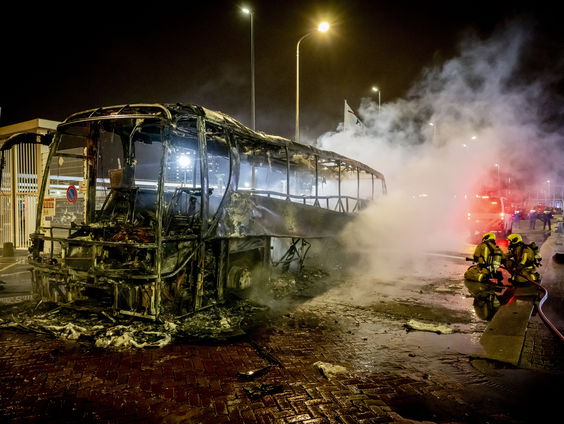 Verdachten van Eritrese rellen in Den Haag voor de rechter