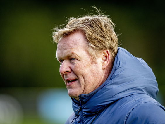 Bondscoach Ronald Koeman na gelijkspel tegen Frankrijk