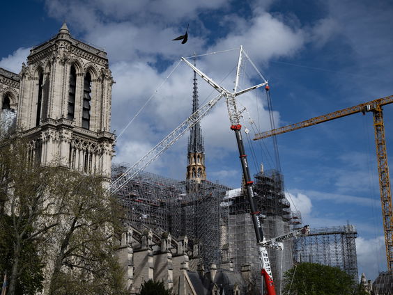 Notre-Dame in Parijs is bijna klaar