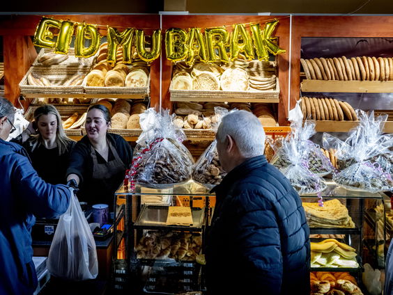 Hoe druk is het in de winkels vanwege Eid-al-fitr?