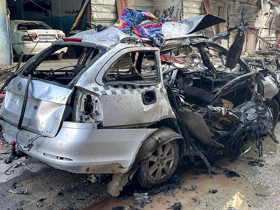 De impact van Israëlische luchtaanvallen op Hamasleider